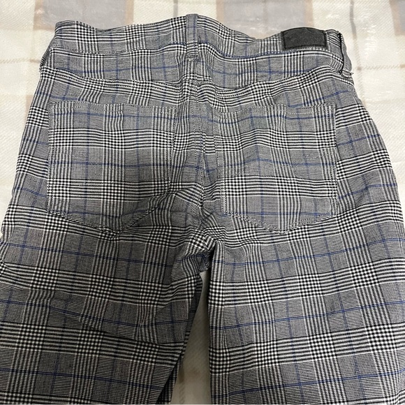 American Eagle Plaid High Rise Jeggings Size 4 Short - Picture 4 of 7